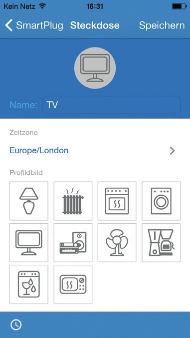 Time Zone: Hier müssen Sie die korrekte Länderzeitzone vom Standort des Smart Plugs einstellen, da ohne diese Angabe die erstellten Zeitpläne nicht funktionieren.
