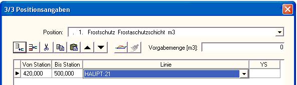 In der Spalte Bedeutung, ordnen Sie den Ordnungszahlen, die passende Fachbedeutung zu. In unserem Beispiel wählen Sie Frostschutz aus. Unter Beschreibung kann ein weiterer freier Eintrag erfolgen.