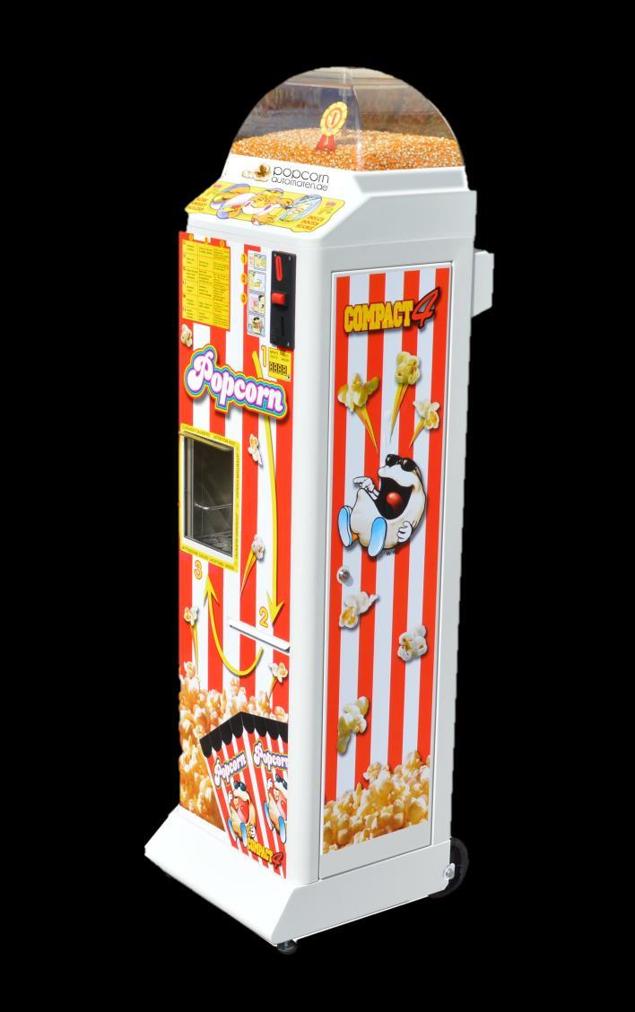 Popcornautomaten Mit dem Popcorn-Automaten von gum-and-fun als Eyecatcher haben Sie die Möglichkeit