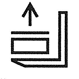 8 Zuordnung und Kennzeichnung der Anbaugerät - Bewegungsrichtung zur Stellteil Bewegungsrichtung des Flurförderzeugs