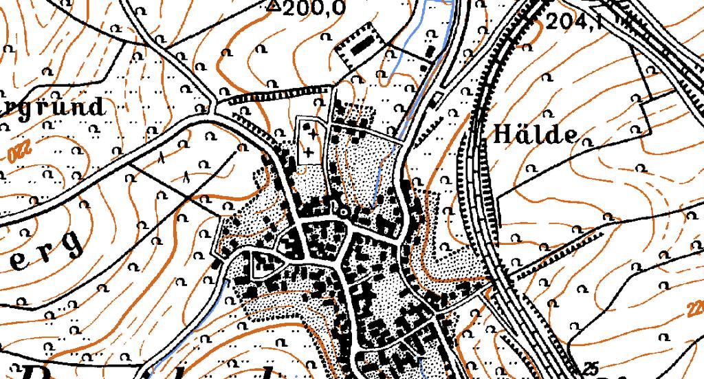 2013 den Aufstellungsbeschluss zum Bebauungsplan "Ortskern Bauerbach, Teil I" für das Quartier Flehinger Weg,