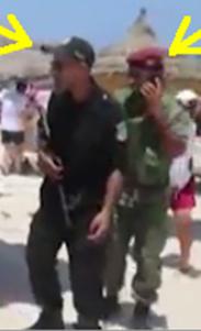 (Frage 7) In dem Video Tunesian beach shortly after Terror attack 4 (s.o., dt.