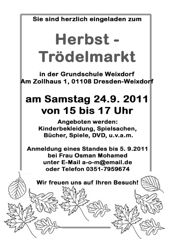 Informationsblatt vom 02.09.2011 für die Ortschaft - 4 - Bibliothek Städtische Bibliotheken Dresden Bibliothek Hohenbusch-Markt 1, Tel.