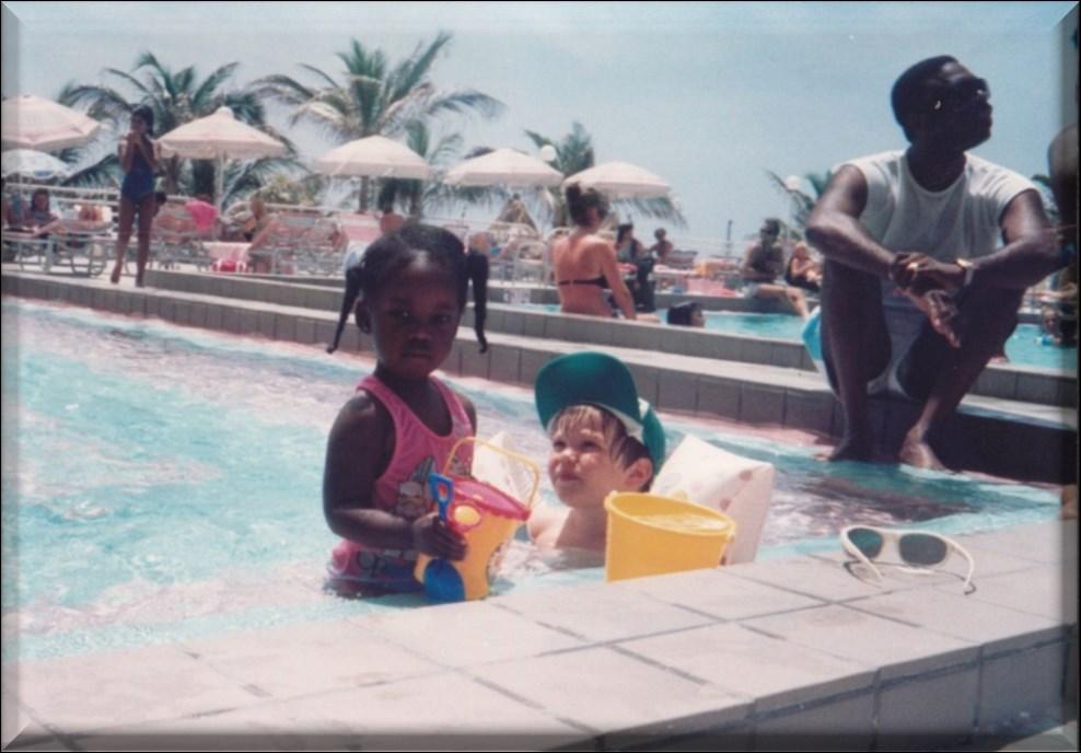 David war gerade zwei Jahre alt geworden, als wir zum ersten Mal mit ihm in Florida waren. Gemeinsam haben wir die erste Woche dieses Sommerurlaubs in einem Strandhotel in Miami Beach verbracht.