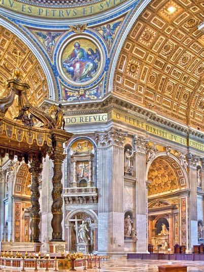 Highlights dieser Reise: 4 Exklusive abendliche Führung in der Sixtinischen Kapelle 4 Kultur und Geschichte auf höchstem Niveau 4 UNESCO-Weltkulturerbe: Petersdom und Vatikanstadt 4 Insiderwissen vom
