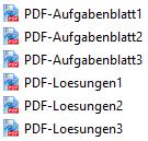 Start-Datei Individuelle PDFs