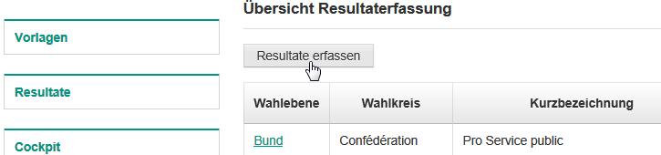 Seite 8 von 13 3 Erfassen und Freigeben der eidgenössischen und kantonalen