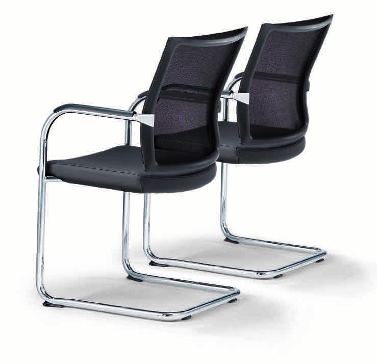It guarantees relaxed communication, whether as conference chair or as cantilever model.