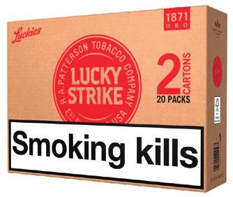 Lucky Strike Original Red Duopack, 400 Zigaretten