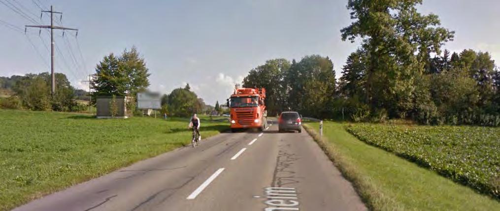 Schenkon Surentalstrasse - Neuheim - Münsterstrasse Sch 01 - hohe Geschwindigkeit der Motorfahrzeuge ausserorts - Verkehrsbelastung: täglich ca.