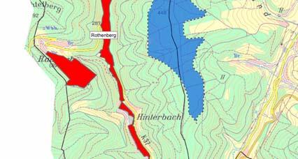 Anlage 9 - Erheblichkeitsabschätzung der Planung in Natura 2000-Gebieten Seite 20 Das FFH-Gebiet Magerwiesen von Raubach (6419-301) befindet sich ca.