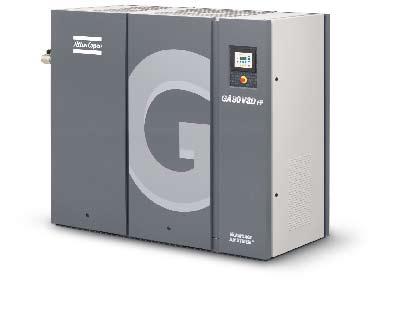 Der GA-Kompressor gewährleistet durch die Auslegung für höchste Leistungsfähigkeit in rauen Umgebungen eine konstante Produktion, die zuverlässig und problemfrei abläuft.
