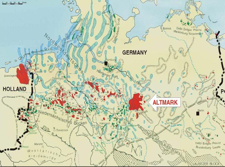 Aufgaben und Projektbeschreibung Projektbeschreibung ÖGP Altmark auf 2.000 km 2 eine der größten Erdgaslagerstätten Onshore in Europa Hohe Bedeutung für Energieversorgung in ehem.