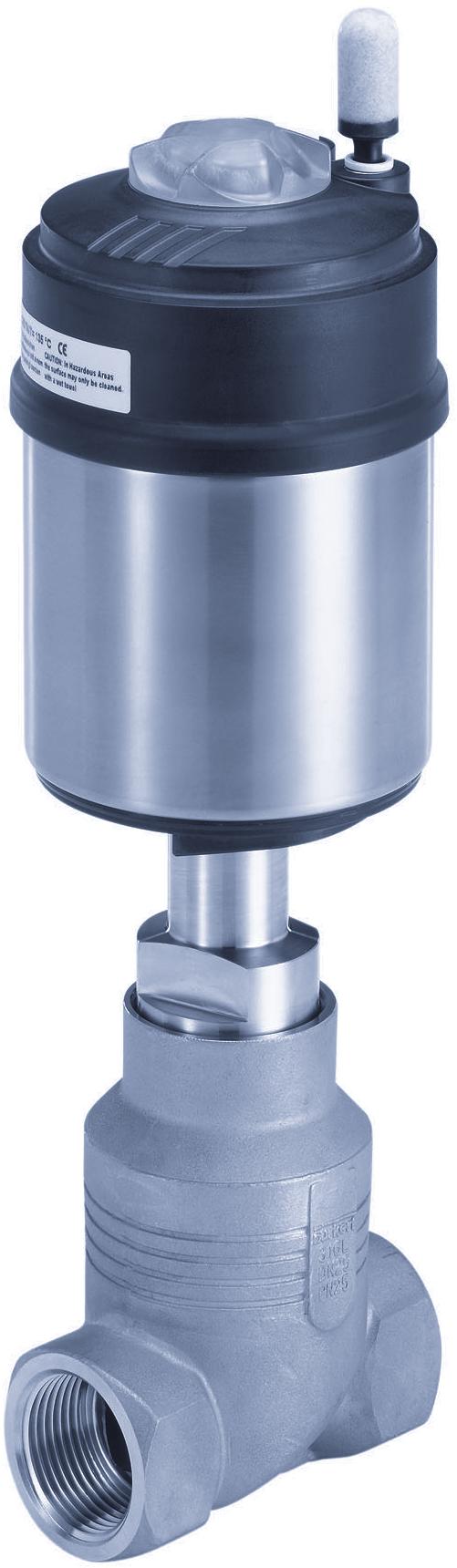 Type 2101 2/2-way globe valve 2/2-Wege-Geradsitzventil