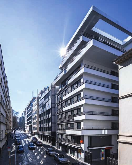 Nutzungskategorie Hotel für den LEADING CITIES INVEST besetzt. Das Gebäude im Brüsseler Léopold-Distrikt profitiert von seiner guten Verkehrsanbindung.