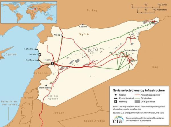 Energie-Krieg: Aufteilung von Syrien nimmt Gestalt an https://deutsche-wirtschafts-nachrichten.