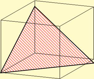 Indizierung in einem hexagonalen