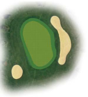2 Par 4 Hcp. 5 333 2 m 16 m 326 280 280 264 Tipp vom Professional Erstmals erhalten Sie einen prachtvollen Überblick über die Golfanlage.