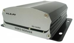 IC VS-012 Neuer 1Kanal H.264 Webserver 25 Bilder/Sek. D1 H.264 / M-JPEG Dualstream Alarmbildspeicherung auf SD-Karte H.