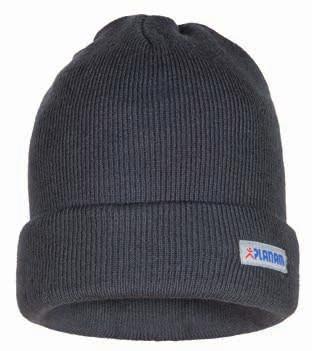 Knitted hat with dual-layer turn-up for additional protection of the ears and