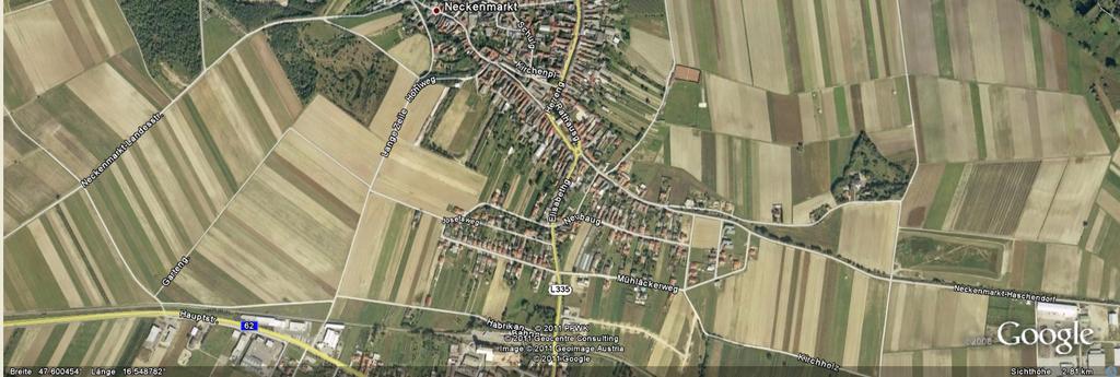 692 Fläche (Gemeinde): 26,9 km² Dachfläche Gesamt [m²] 281.