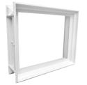 Zargenfenster / Zargen Ungedämmte Zarge: ZO Ungedämmte Zarge aus glasfaserverstärktem Polyester, extra robust.