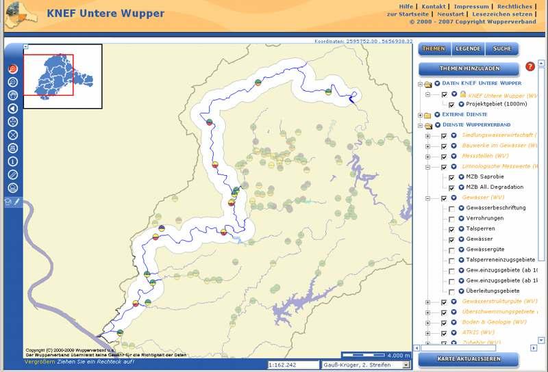 Methoden: Aufbau eines Geoinformationsdienstes für die