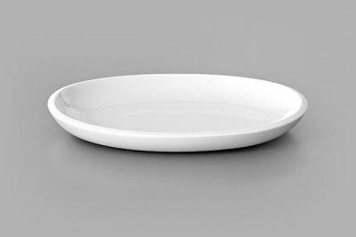 tief 24 cm Plate oval