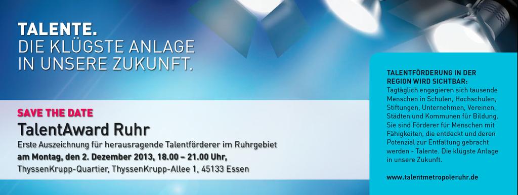 TalentAward Ruhr 2.12.
