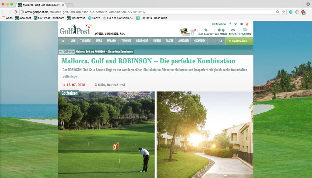 Sponsored Post Unsere Leistungen Storytelling in einem nativen Umfeld Der Sponsored Post wird als vollwertiger, Artikel über die GolfPost-Kanäle veröffentlicht und dauerhaft archiviert.