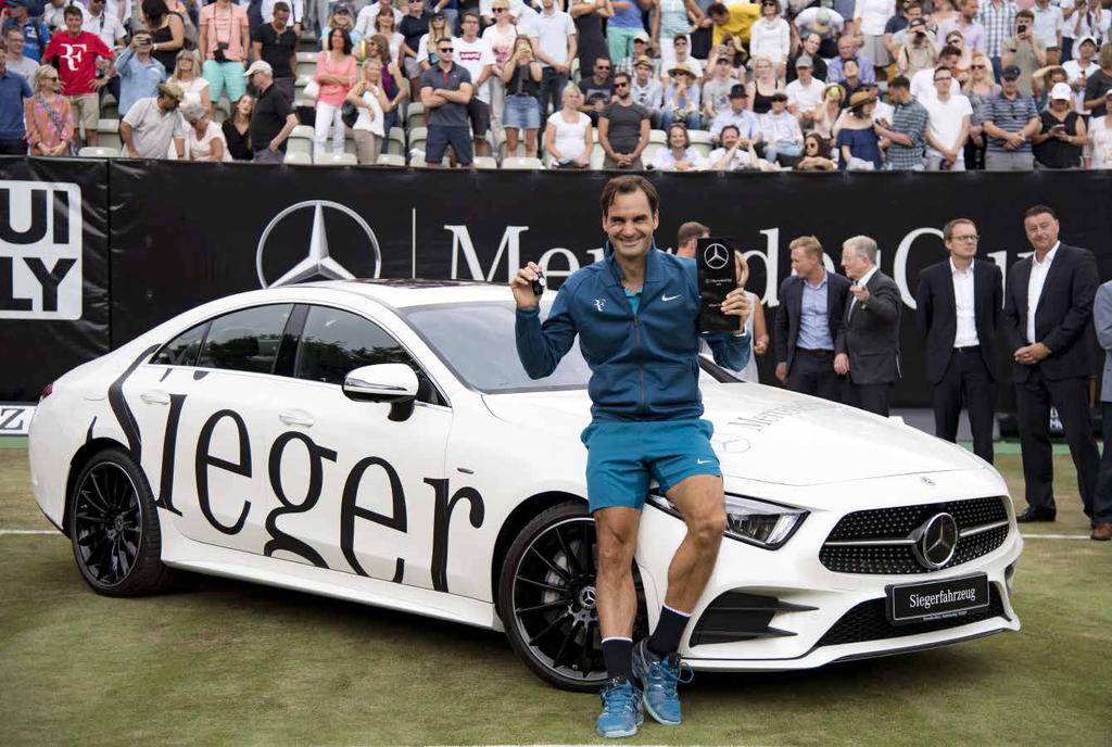 Federer (SUI) DIE GEWINNER