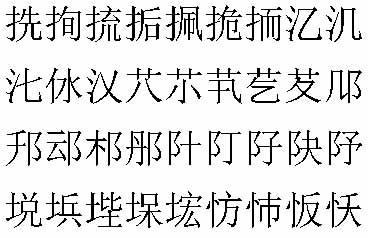 Große Größere CJK Chinesisch, Japanisch, Koreanisch haben wesentlich mehr als 256 Zeichen.