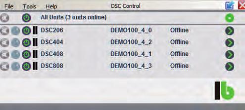 In der PA-DSC Endstufen-Serie ist grundsätzlich der DSP mit 8 IN und 8 OUT verbaut (DSC 808).