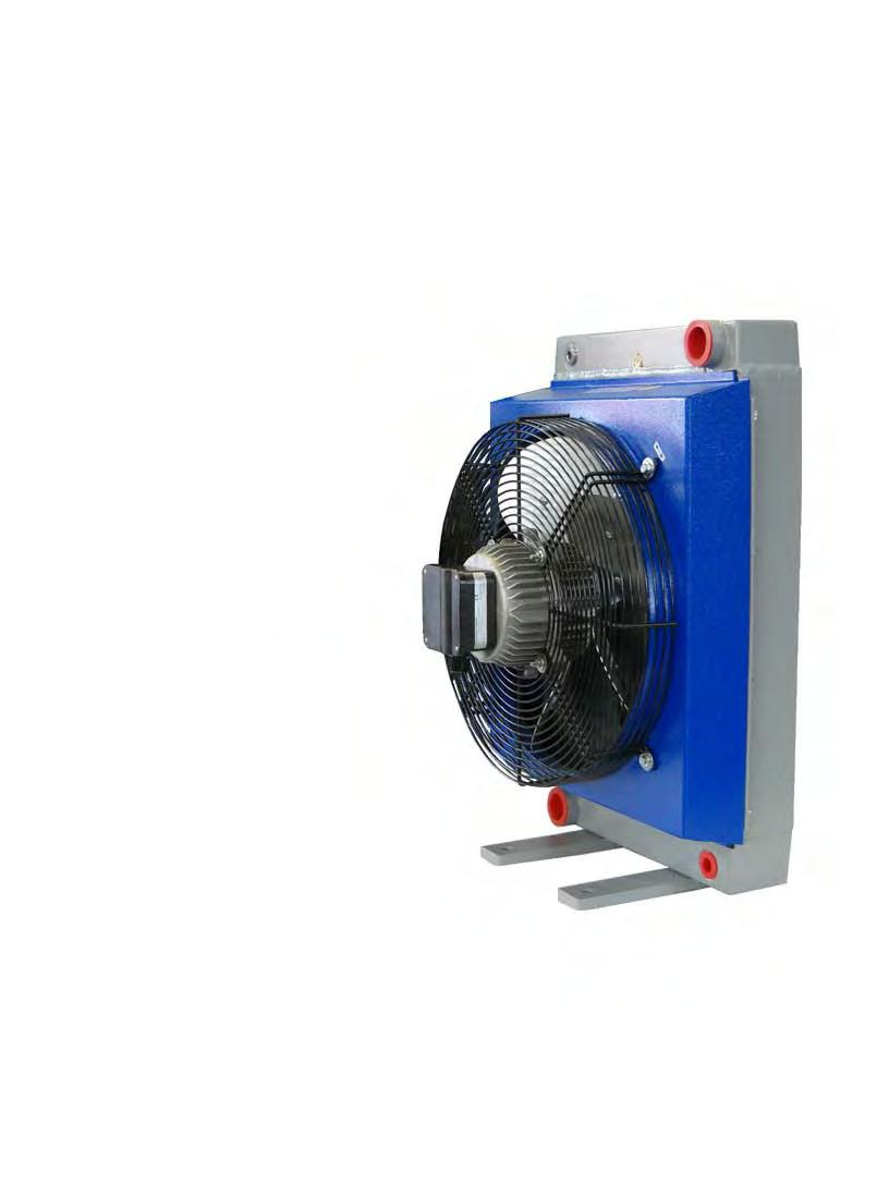 Öl - Luftkühler compact Serie air - oil heat exchanger compact Series besticht durch gute Kühlung
