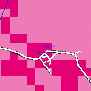 Große Teile von Luppedubrau verfügen über UMTS / HSDPA.