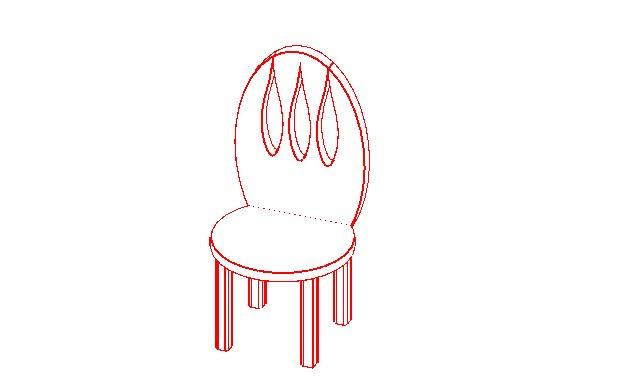 Die Stühle: Bei den Stühlen habe ich mich auch größtenteils an die Maße meiner Originalobjekte gehalten. Jedoch habe ich die Form stark verändert.