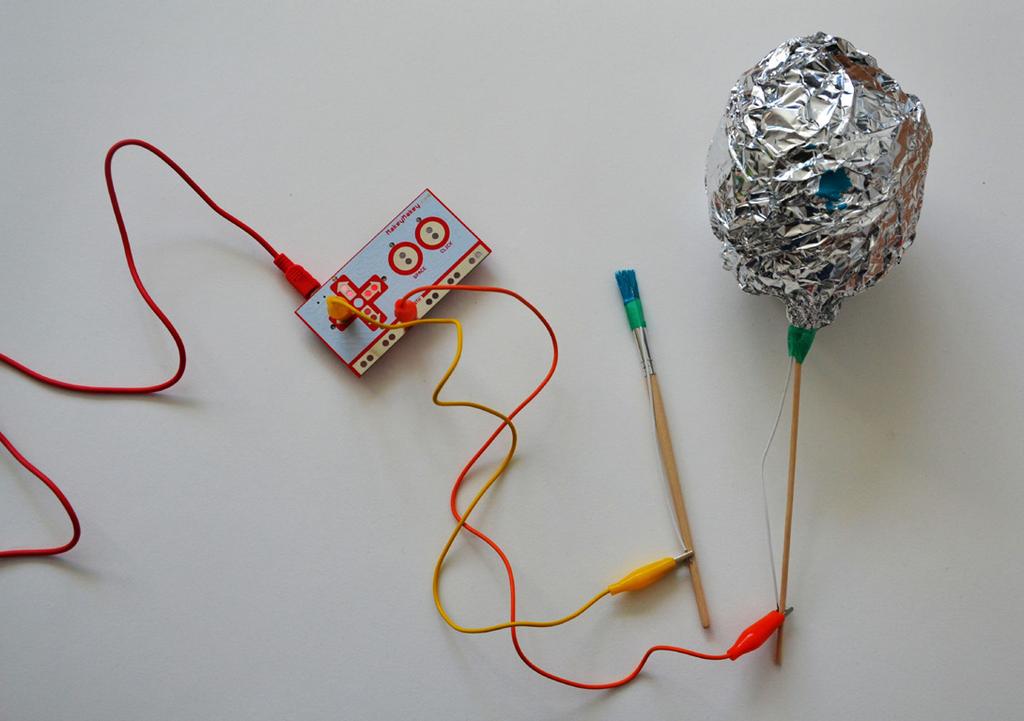 Material für Schüler/-innen So könnte euer Versuchsaufbau aussehen. Aufgabe Baut ein Osterei aus dem Luftballon und der Aluminiumfolie.