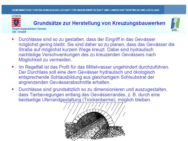 Konzeption: RPU Giessen / GFG Mainz Mindestgröße