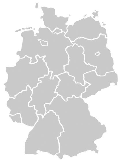 Standorte (Stand Juni 2016) SchleswigHolstein: 3