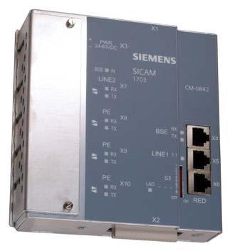 5.4 Businterface-Module 5.4.1 CM-0842 Das Businterface-Modul CM-0842 wird verwendet um ein Basissystemelement zu verbinden mit bis zu 4 Peripheriekoppelmodulen PE-6411 oder PE-6412 (mit den