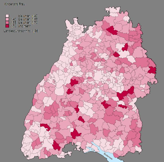 Durchschnitt 2001-2005* Jens Ridderbusch, Familienfreundlichkeit im Ländlichen Raum, 21.10.