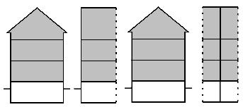 Einfamilien - Reihenhäuser Typ 2.11-2.