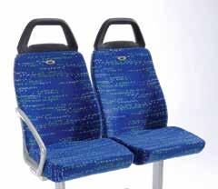 LEXXO LIGERO 3000/700 HF > robuster Sitz für den Nah und Regionalverkehr > Verwendung von hochwertigen Materialien > robust seat for application in local and regional transport > utilization of high