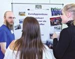 EuroApprentices engagieren sich aber auch eigeninitiativ, indem sie kleine Aktivitäten durchführen oder ihre Erfahrungen über Social Media verbreiten.