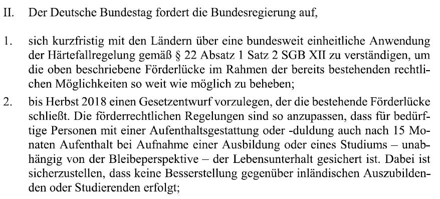 Förder-Falle Es tut sich was Antrag der FDP v. 13.6.2018 (Drs.