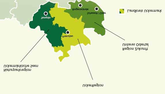 LAG und Regionale Arbeitskreise Fläche ca. 2.