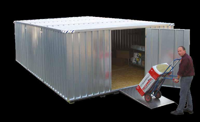 ContainerCombination SCC2100 / SCC2400 SITUATION: Ihr Platzbedarf beträgt bis zu 30 m 2 und ist damit zu groß für einen normalen Container.