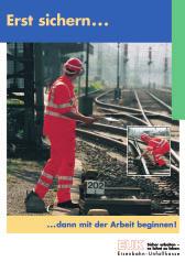 Das dreiteilige Medienpaket der Eisenbahn-Unfallkasse (Unfallverhütungs-Video, Filmbegleitheft und Plakate) soll die Unternehmer bei der Unterweisung derjenigen Beschäftigten unterstützen, die