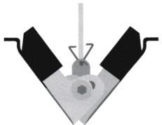 145,30 GU 0435 (VL30-150 für Verbinder A34) Schraubstock-Preßapparat Gurtspannzange Gurtspanngerät zu montieren von Gurte /Stk.