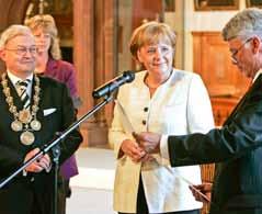 Merkel wird am 3. Juni 2008 Ehrendoktorin der Universität Leipzig Bundeskanzlerin Dr.